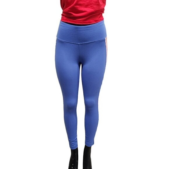 Tommy Hilfiger Performance Workout Pants-High-Rise Cotton Leggings Womens Small - Picture 1 of 13